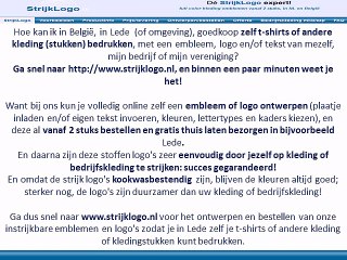 Zelf kleding bedrukken Lede