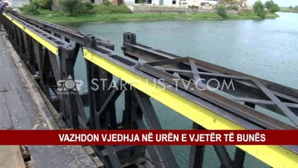 VAZHDON VJEDHJA NË URËN E VJETËR TË BUNËS