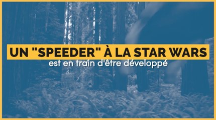 Ce prototype de moto volante ressemble à un "speeder" dans Star Wars