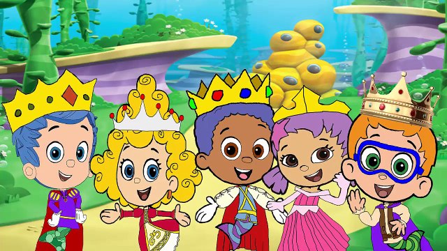 Bubble Guppies Dedo de la Familia | los Superhéroes Gil, Deema, Gobio, Nonny | canciones infantiles para Ch