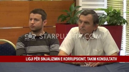 LIGJI PËR SINJALIZIMIN E KORRUPSIONIT, TAKIM KONSULTATIV
