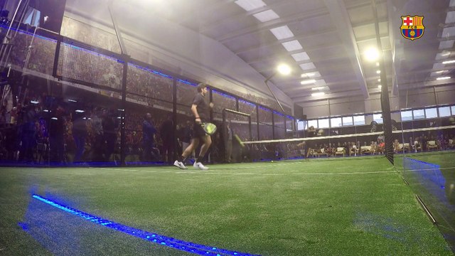 Gerard Piqué & Carles Puyol: padel day