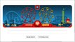 Valentines Day Google Doodle February 14 new George Ferris Wheel Doodle