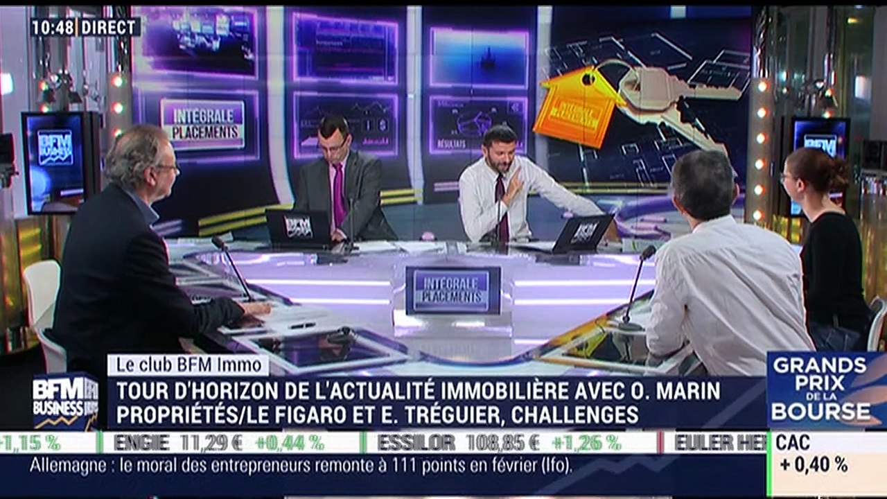 Le club immo (2/2): Olivier Marin VS Eric Tréguier VS Marie Coeurderoy – 22/02