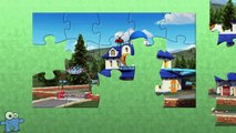 De dibujos animados sobre un portable Робокар Poli : Rompecabezas para niños de Car Puzzle Robocar Poli !