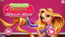 Diseño De Rapunzel Princesa De Los Zapatos De La Princesa De Video Juegos Para Niñas