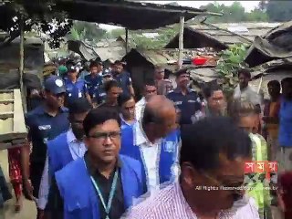 কক্সবাজারের রোহিঙ্গা ক্যাম্প পরিদর্শনে জাতিসংঘের বিশেষ দূত