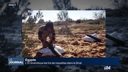 L'EI revendique les tirs de roquettes dans le Sinaï
