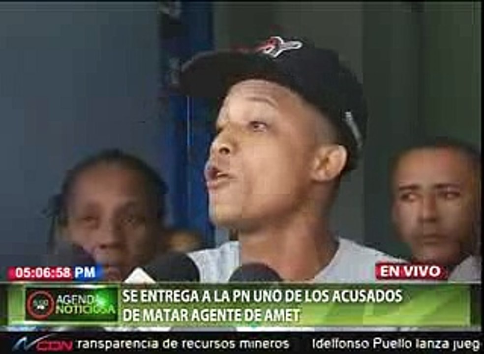 Joven acusado de asesinar AMET admite que pagaba agentes policiales para vender droga