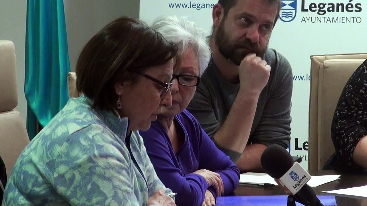 Rueda de prensa de Leganemos, ULEG y asociaciones vecinales de Leganés