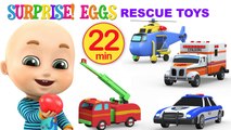 Huevos sorpresa | Monster Trucks Juguetes para los Niños | los Huevos Sorpresa de Vídeos de Jugnu Niños