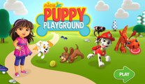 Nick Jr - Puppy Playground Paw Patrol, Dora Explorer - Games Episodes English