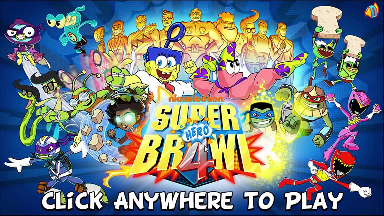 Super Brawl 4 - Power Rangers - Nickelodeon Games