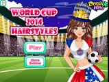 Lindos Peinados para los Juegos de Fútbol: la Copa del Mundo de nueva Peinados