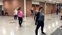 NOHS legally blonde whipped into shape choreography