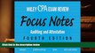 READ book Wiley CPA Examination Review Focus Notes: Auditing and Attestation Less Antman Full Book