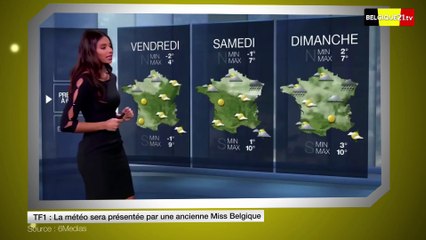 TF1 : La météo sera présentée par une ancienne Miss Belgique