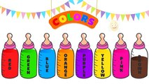 Colors for Children Learn Color Liquids | Learn Colors With Color Liquids | Water Colors f