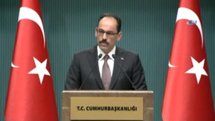 Ankara - 2) İbrahim Kalın: "(İsrail'in Ezan Yasağı) Bu Yerleşimler Barışı Dinamitleyen Girişimler...