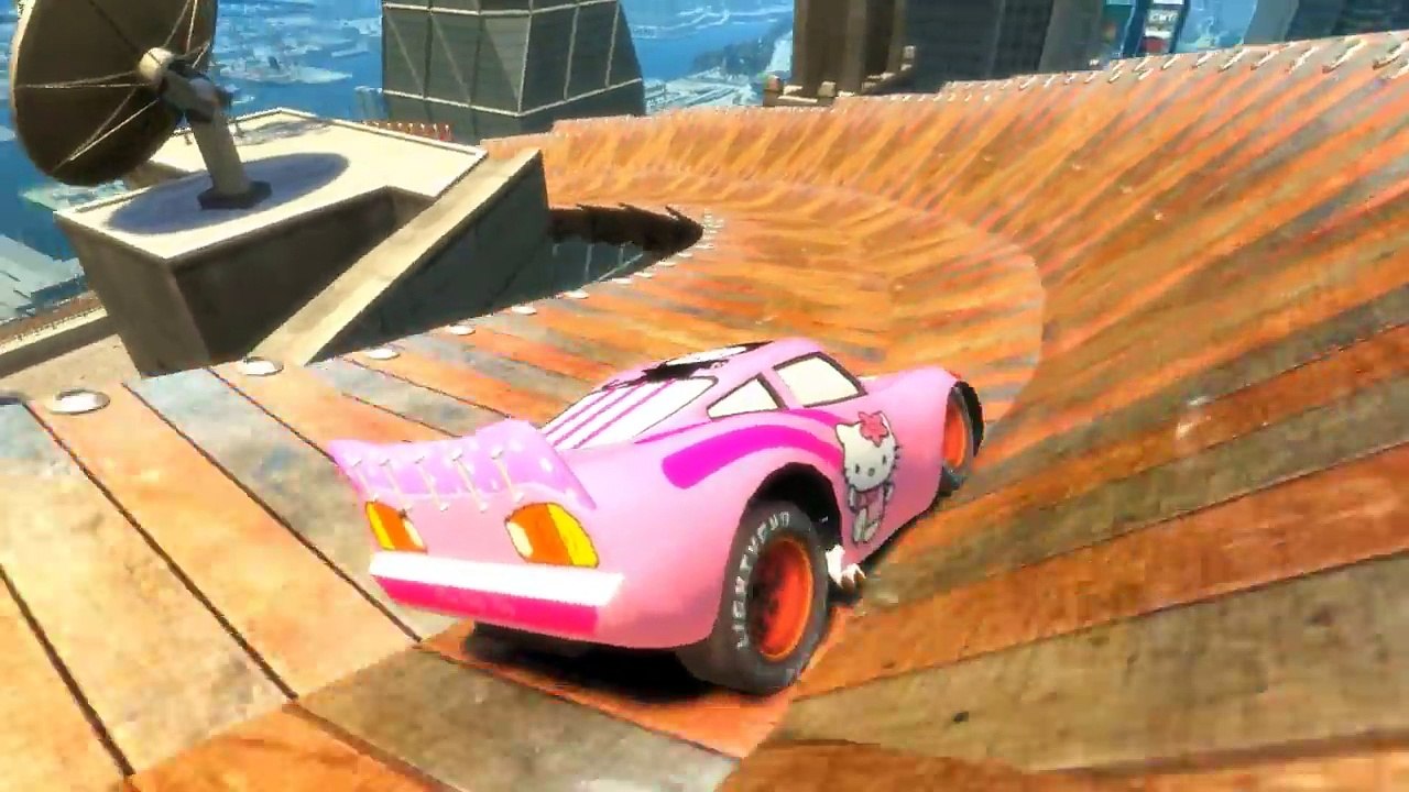 Disney Pixar Cars Finger Family | McQueen Cars In Spiderman Toy Story Mickey Mouse My Litt