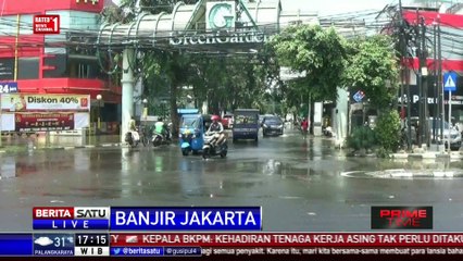 Banjir di Perumahan Green Garden Surut