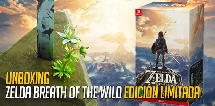 Unboxing Zelda Breath of the Wild Edicion Limitada por Aonuma