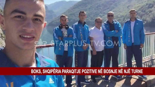 BOKS, SHQIPËRIA PARAQITJE POZITIVE NË BOSNJE NË NJË TURNE