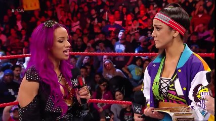 Bayley addresses Charlotte Flair's demands- Raw, Feb. 20, 2017