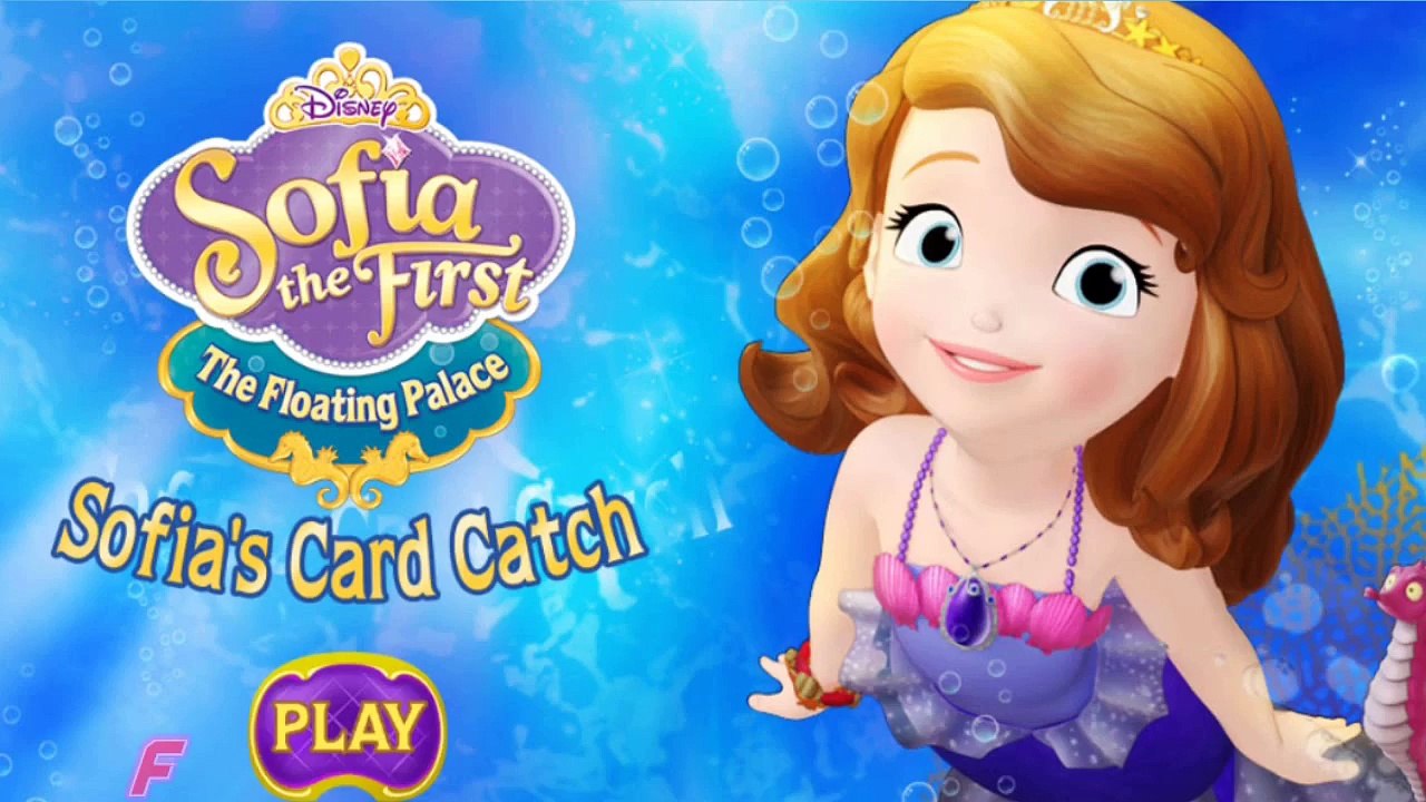 Sofias Card Catch - Sofia The First Floating Palace - Disney Game - HD