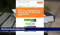 READ book HESI Comprehensive Review for the NCLEX-RN Examination - Elsevier eBook on VitalSource