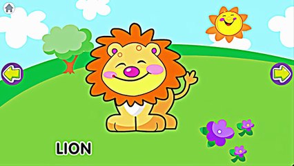Kids Learning Animals Names & Sounds in English | Animals Puzzle Games for Kids