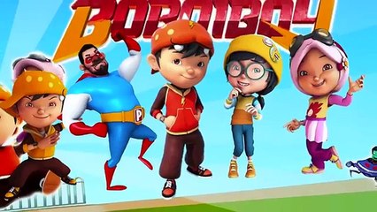 Boboi Boy Finger Family | Nursery Rhyme for Children | 4K Video