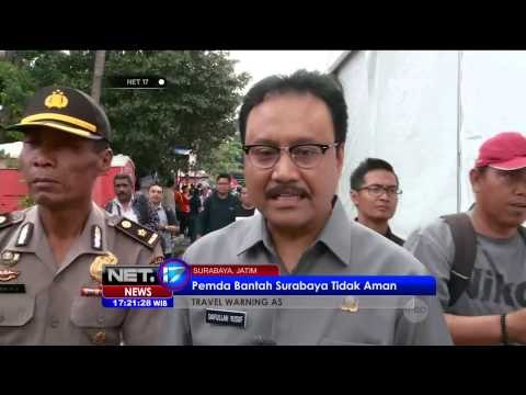 Kedubes Amerika keluarkan travel warning bagi warganya yang berada di Surabaya - NET17