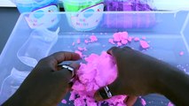 DIY Cómo Hacer Que los Colores de la Cinética de Arena Bebé Botella de Leche y Aprender los Colores Pokemon Ir Bola de Hielo