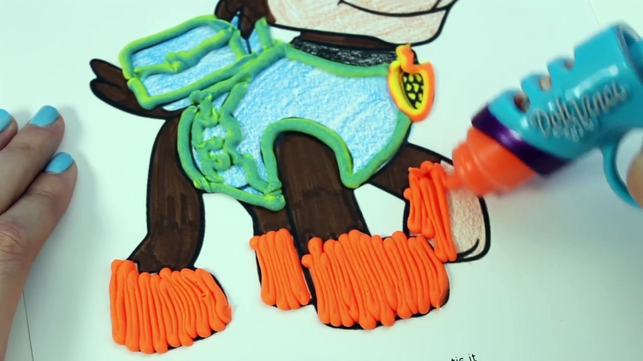 Zuma Paw Patrol Stop Motion Play Doh claymation plastilina playdo Patrulla canina de cachorros