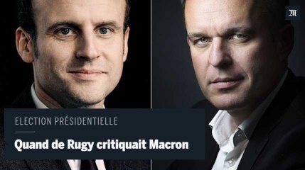 Quand François de Rugy évoquait ses « divergences » avec Emmanuel Macron