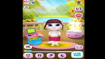 My Talking Angela Level 1 iPhone Gameplay Great Makeover for Children HD