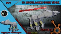 Blender Tutorial: Modelagem de Personagem 3D - Rigging de Personagem Dinossauro Cinemântica inversa 2/3