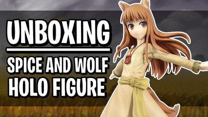Spice And Wolf - Holo the Wise Wolf Figure 1/8 Unboxing