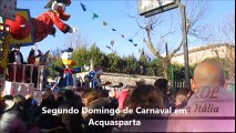SEGUNDO DOMINGO DE CARNAVAL EM ACQUASPARTA 2017