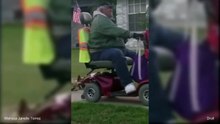 Woman calls police on man DRAGGING his dog behind scooter