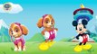 Paw Patrol Transforms Into Mickey Mouse Finger Family - Mickey Mouse as Paw Patrol Nursery Rhymes