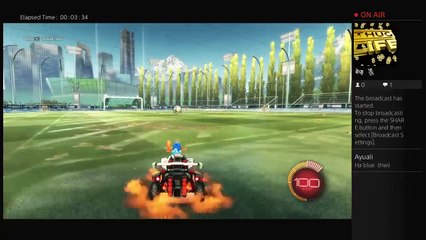 Playing rocket league. (3)