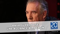 Présidentielle: François Bayrou propose une alliance à Emmanuel Macron