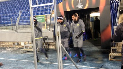 Entraînement des Mauves au Zenit