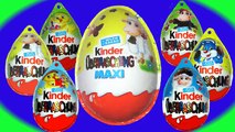 1 MAXI Kinder Surprise 6 Kinder Sorpresas de pascua huevos de chocolate Easter egg
