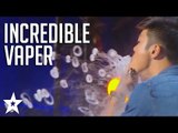 AMAZING TALENT -Vape artists - Smoke Play -  Wow... #GotTalent - Must Watch