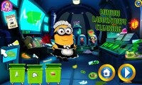 NEW мультик онлайн для девочек и мальчиков—Миньон уборка в лаборатории—Игры для детей
