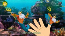 Little Mermaid Finger Family Song ★ Disney Princess Daddy Finger ★ #Children #Toys #Nurser