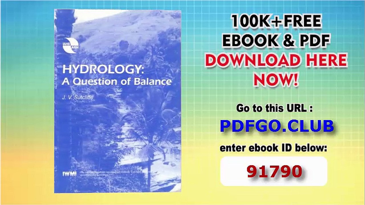 Hydrology_ A Question of Balance (IAHS Proceedings  Reports)